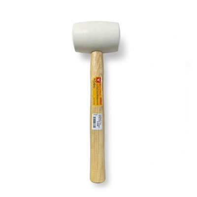 REDDEVILS 16 OZ Rubber Mallet With Wood Handle HW8008233-16
